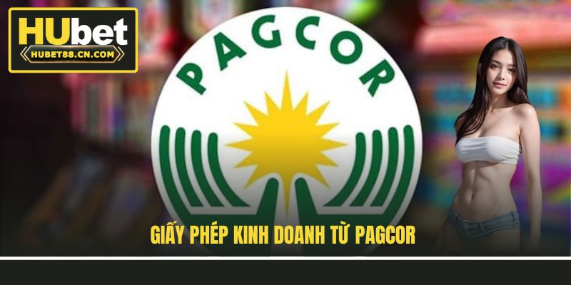 Giấy phép kinh doanh từ PAGCOR Giấy phép kinh doanh từ PAGCOR